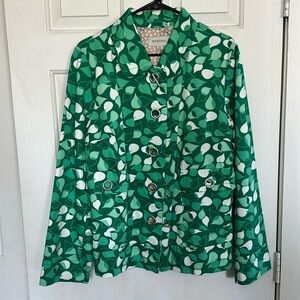 Merona Green Jacket size XXL